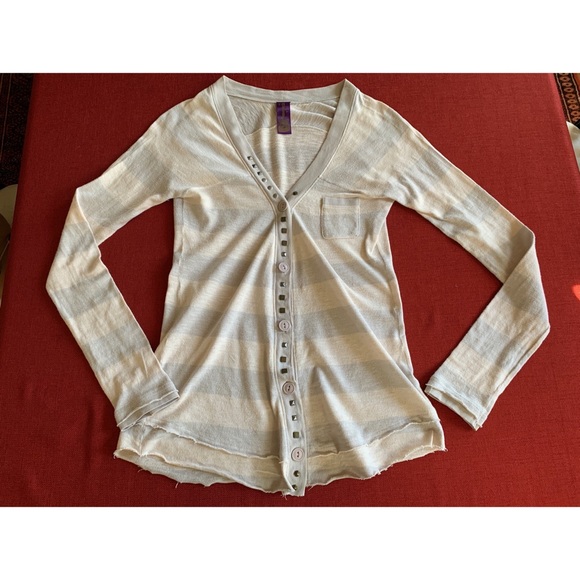 Free People cotton light button cardigan - Picture 15 of 16